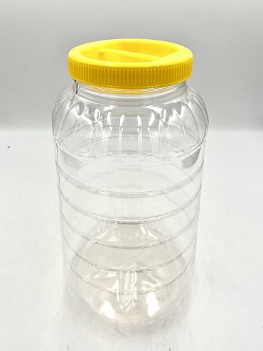 Буркан пластмасов с капак 5 лт.