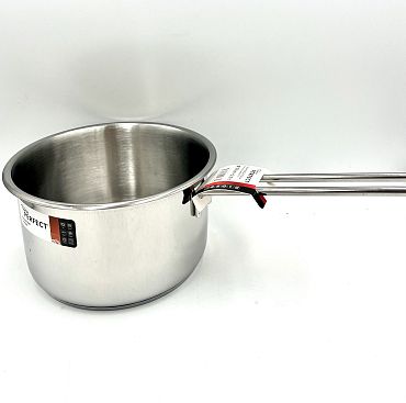 Касерола перфект гастро средна Ф18 3 лт. инокс