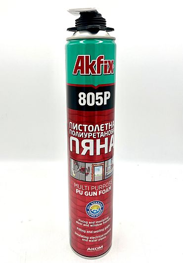 Пяна полиуретанова Akfix 500 мл.