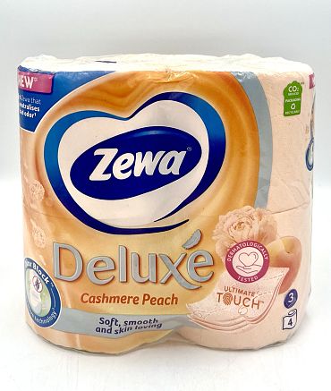 Тоалетна хартия Zewa Deluxe Peach 4 бр.