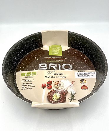 Тава кръгла Brio Mocca 28 см.