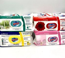 Мокри кърпи Bingo почистващи с капак